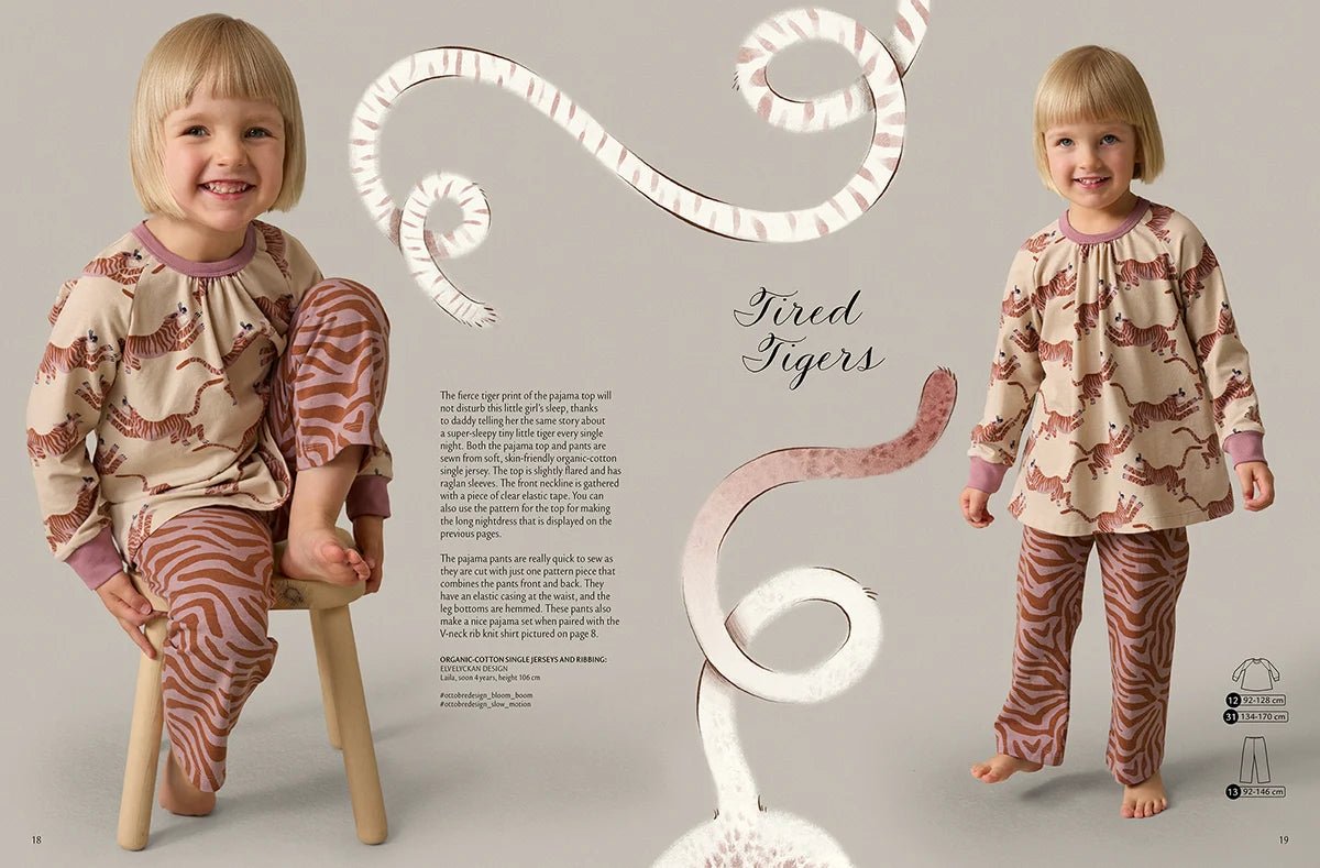 Kuva tuotteesta OTTOBRE design Kids 6/2022 – englanninkielinen lastenvaatteiden kaavalehti – saatavilla verkossa Charlotte’s Stoffe -kaupassa