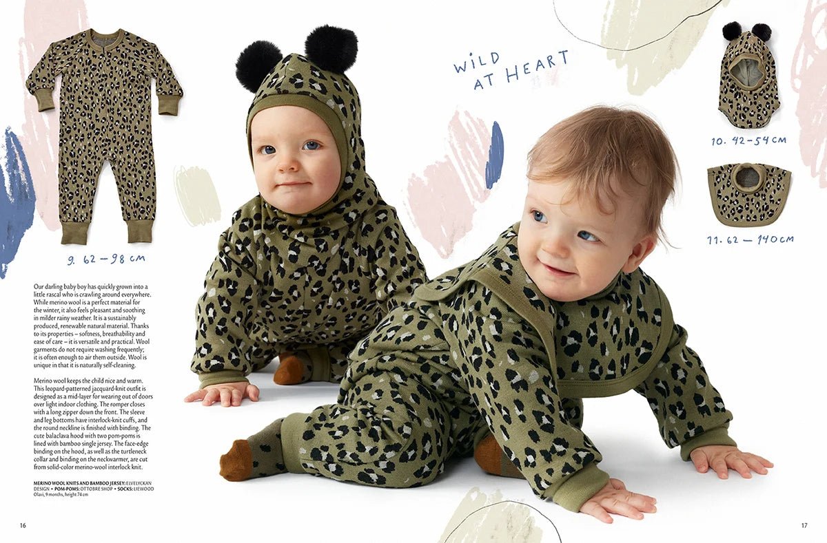 Kuva: OTTOBRE design Kids Winter – englanninkielinen lastenvaatteiden kaavalehti – saatavilla verkossa Charlottes-kangasverkkokaupasta