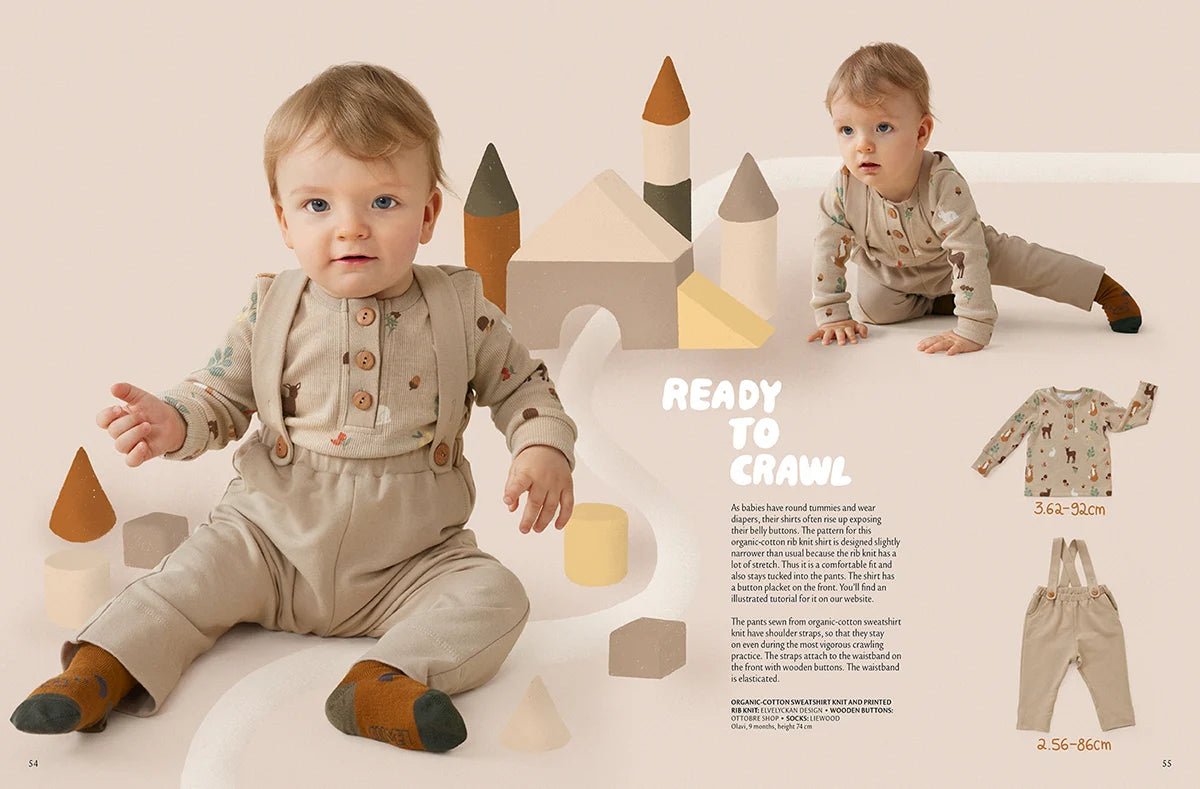 Kuva: OTTOBRE design Kids Winter – englanninkielinen lastenvaatteiden kaavalehti – saatavilla verkossa Charlottes-kangasverkkokaupasta