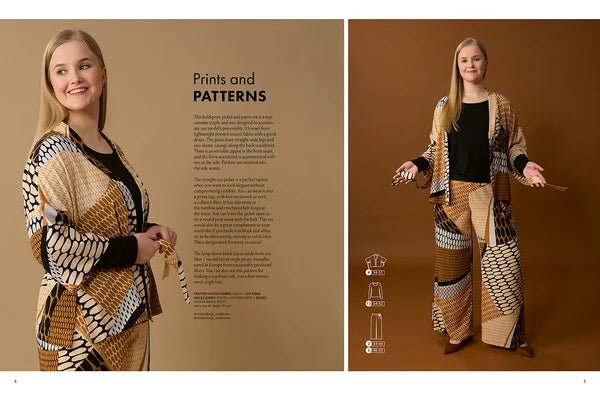 Kuva tuotteesta OTTOBRE design Woman 5/2022 – englanninkielinen naistenvaatteiden kaavalehti – saatavilla verkkokaupasta Šarlotes audumi