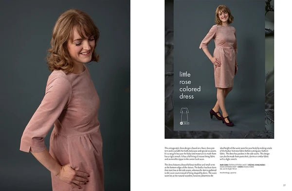 Kuva tuotteesta OTTOBRE design Woman 5/2022 – englanninkielinen naistenvaatteiden kaavalehti – saatavilla verkkokaupasta Šarlotes audumi