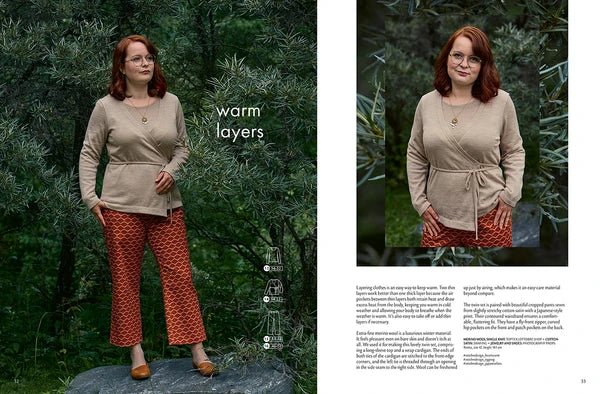 Kuva tuotteesta OTTOBRE design Woman 5/2022 – englanninkielinen naistenvaatteiden kaavalehti – saatavilla verkkokaupasta Šarlotes audumi