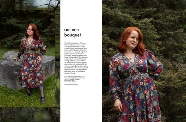 Kuva tuotteesta OTTOBRE design Woman 5/2022 – englanninkielinen naistenvaatteiden kaavalehti – saatavilla verkkokaupasta Šarlotes audumi