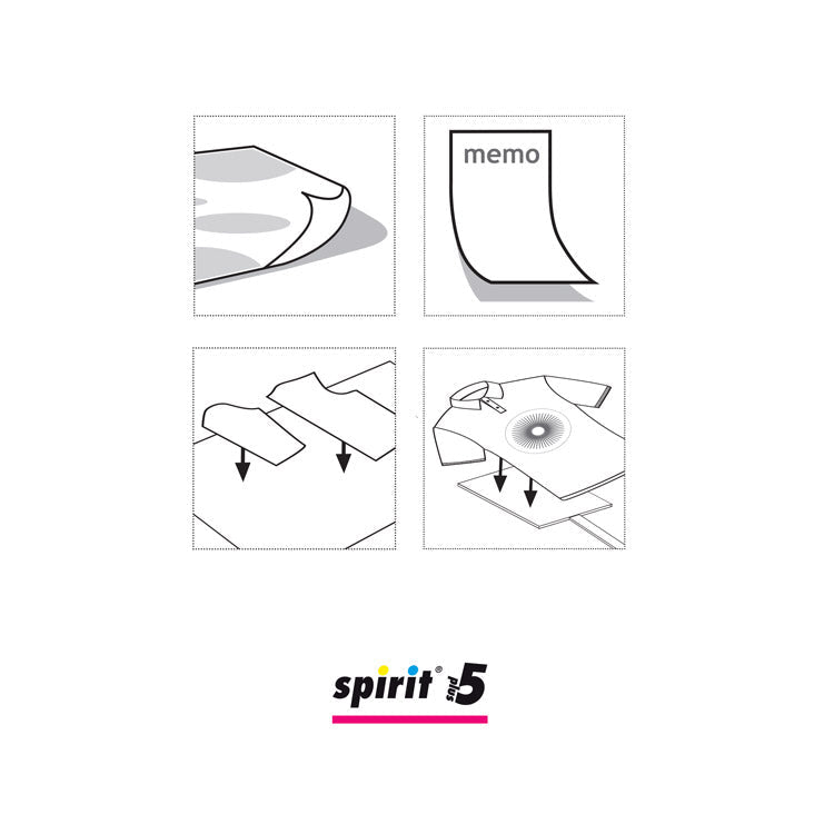Image de colle temporaire en spray pour tissu SPIRIT 5 PLUS | Adhérence renforcée | 600 ml – disponible chez Šarlotes audumi