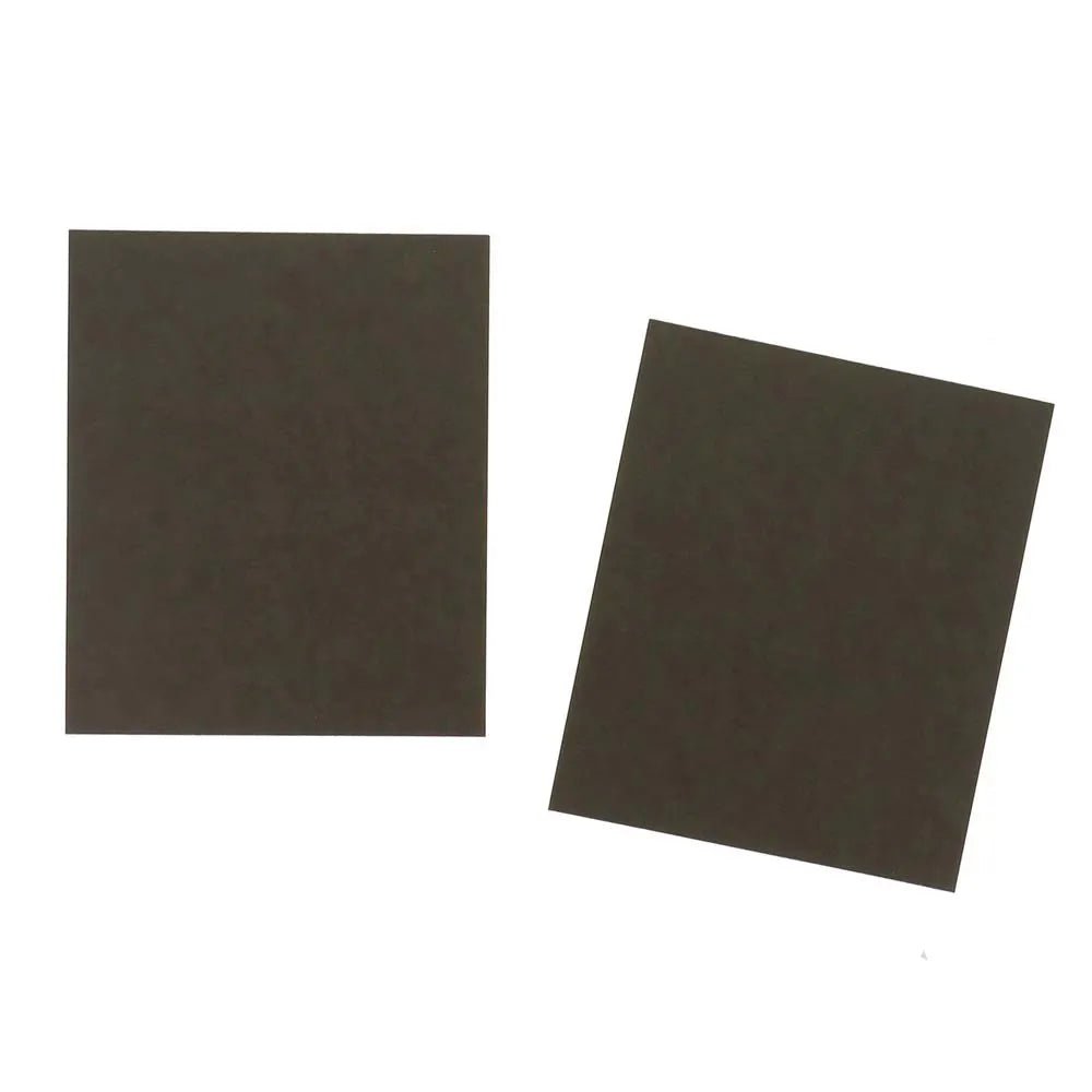 Patch autocollant Bohin 10x12 cm - gris foncé (lot de 2)