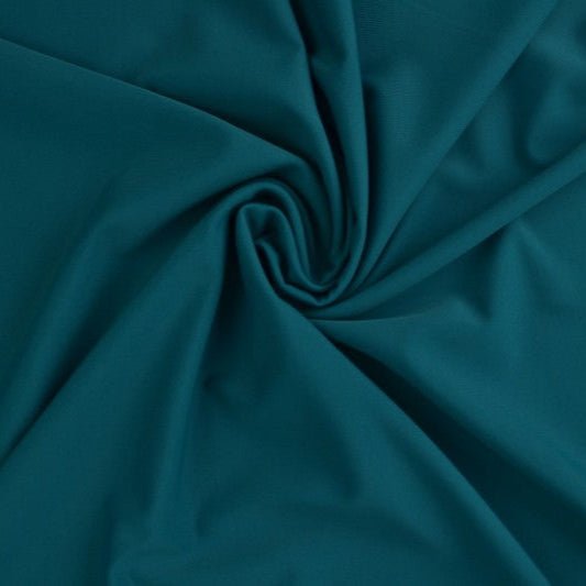 Swimwear lycra fabric - petrol blue 220 g/m²