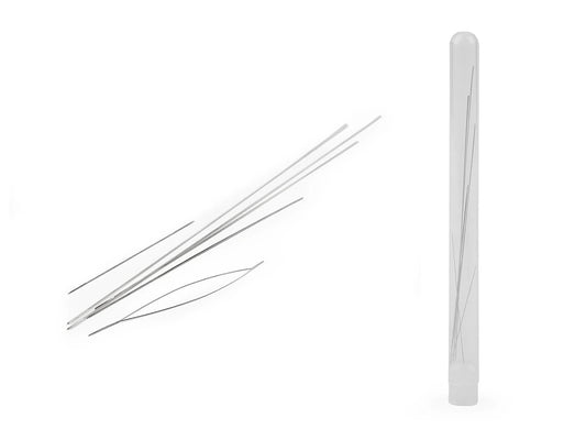 Image of large-eye beading needle set (6 pcs.) – available at Charlotte's Fabrics