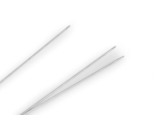 Curved beading needle 19 cm | Ø0.6 mm | 3 pcs.