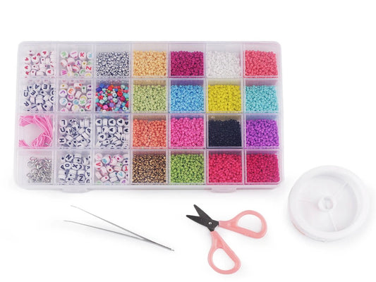 Bead set with tools