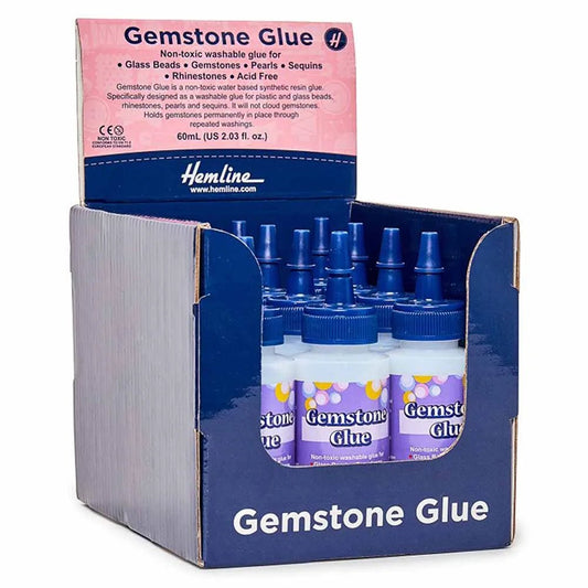 Bead, diamond glue Hemline, 60 g
