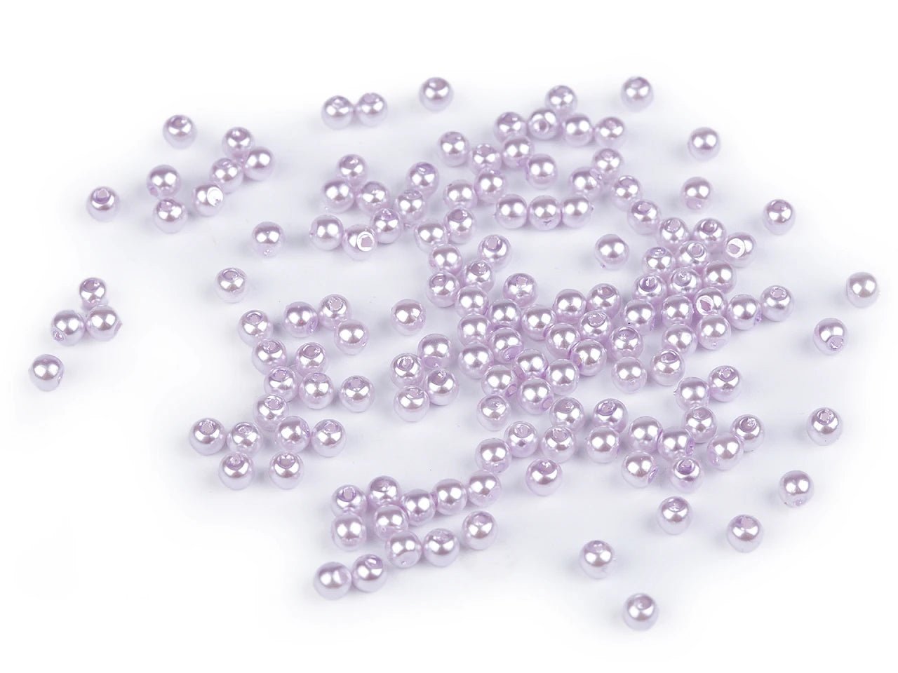 Pearls, Ø4 mm, 10 g - assorted color variants