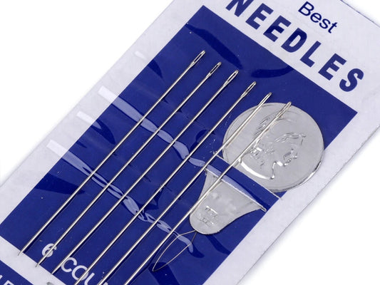Beading needles | 55 mm | 6 pcs.