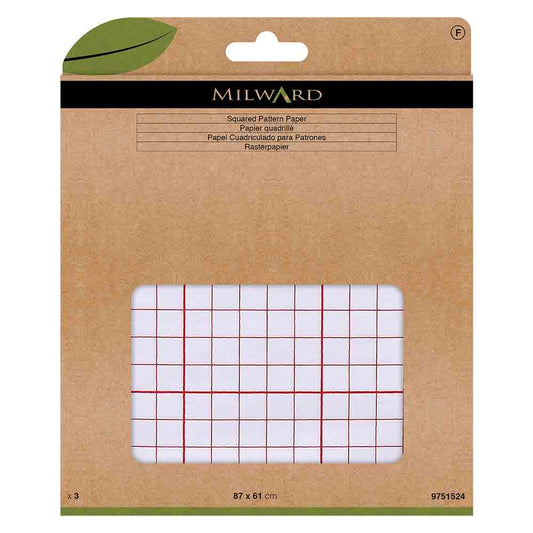 Papier à patron - papier quadrillé Milward