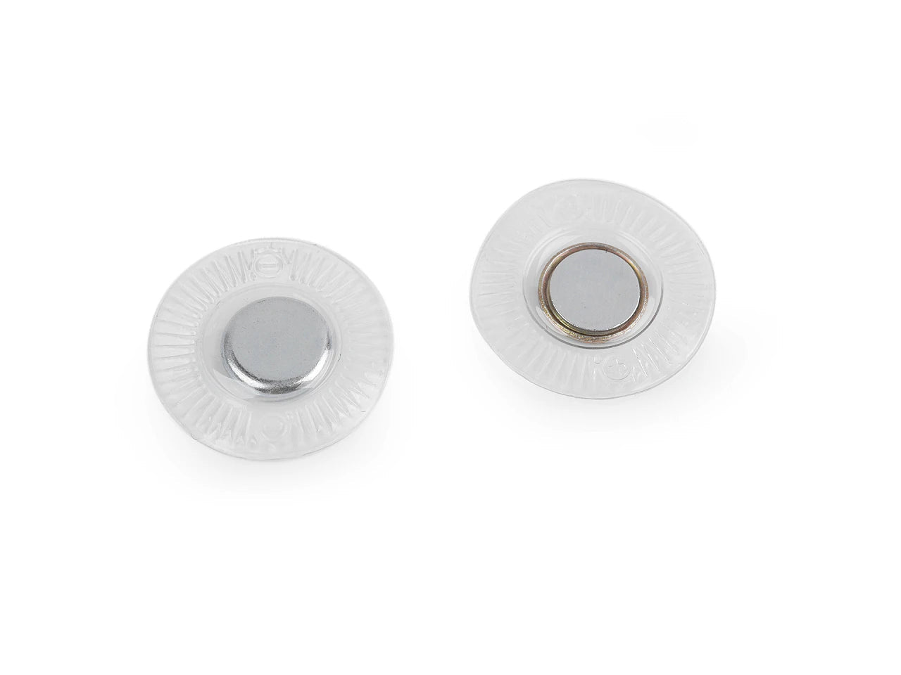 Fermeture magnétique à coudre ronde (lot de 2 paires)