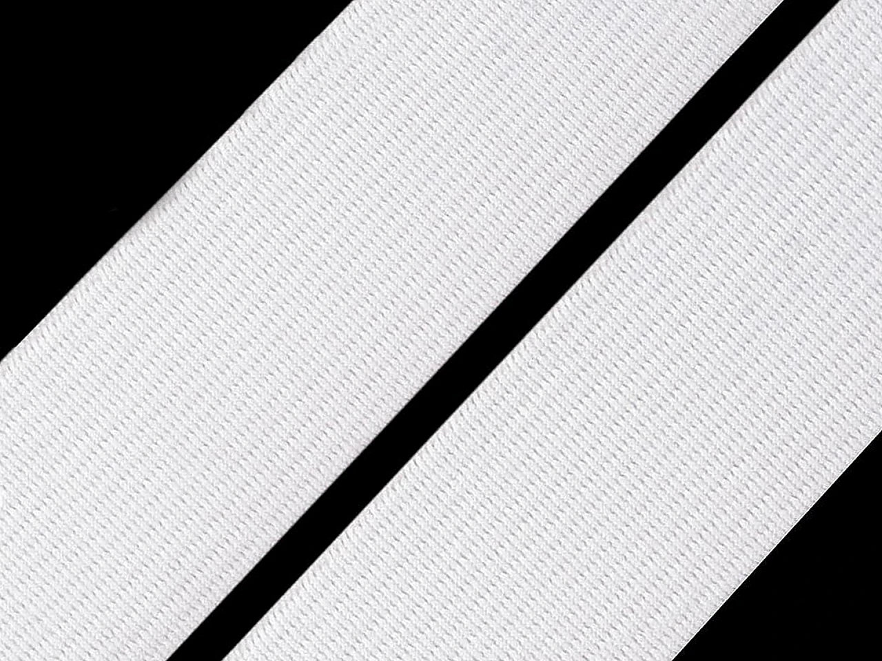 Élastique plat blanc - 3 cm