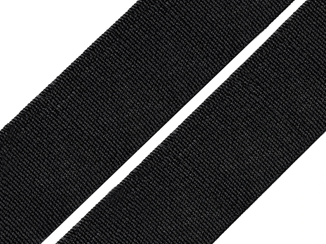 Élastique plat noir - 3,5 cm
