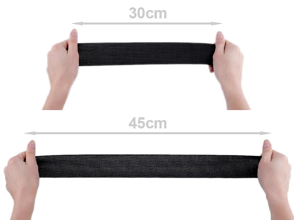 alt
Flat elastic cord - 5 cm white