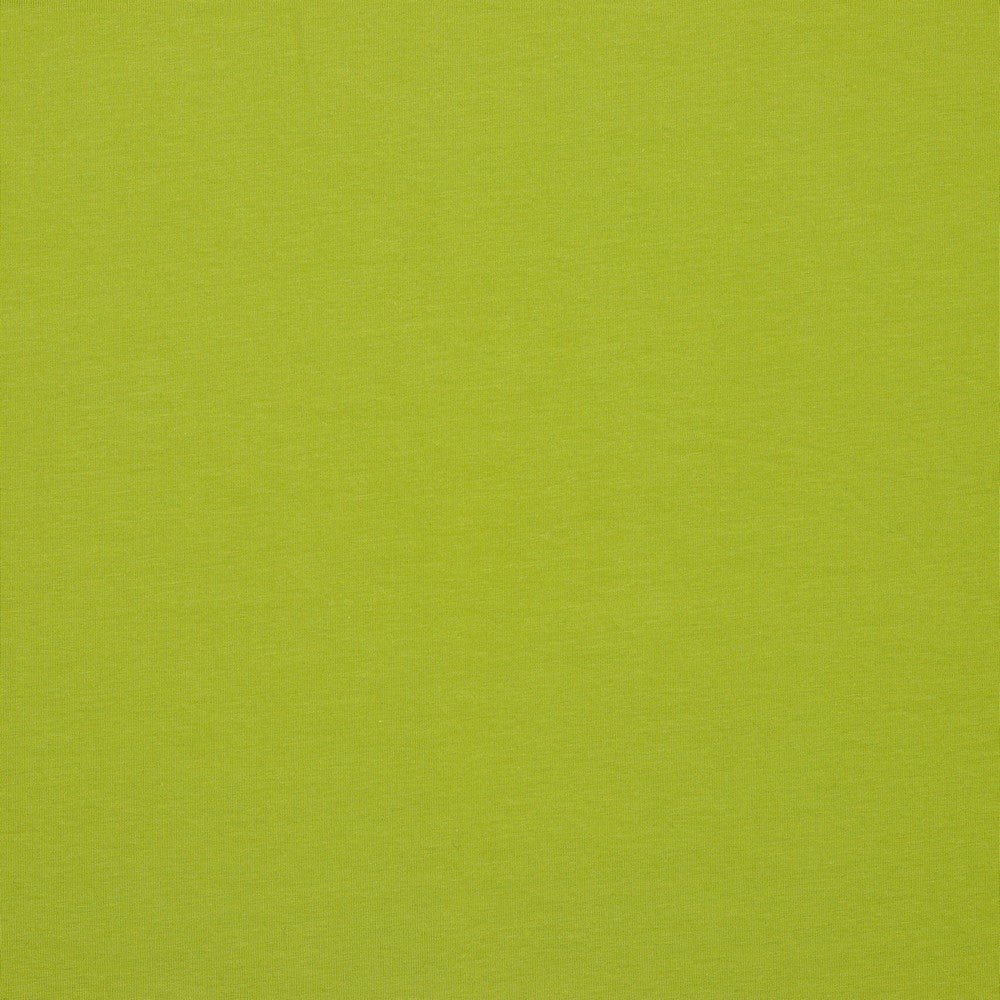 Jersey de coton fin - pomme verte 215 g/m²