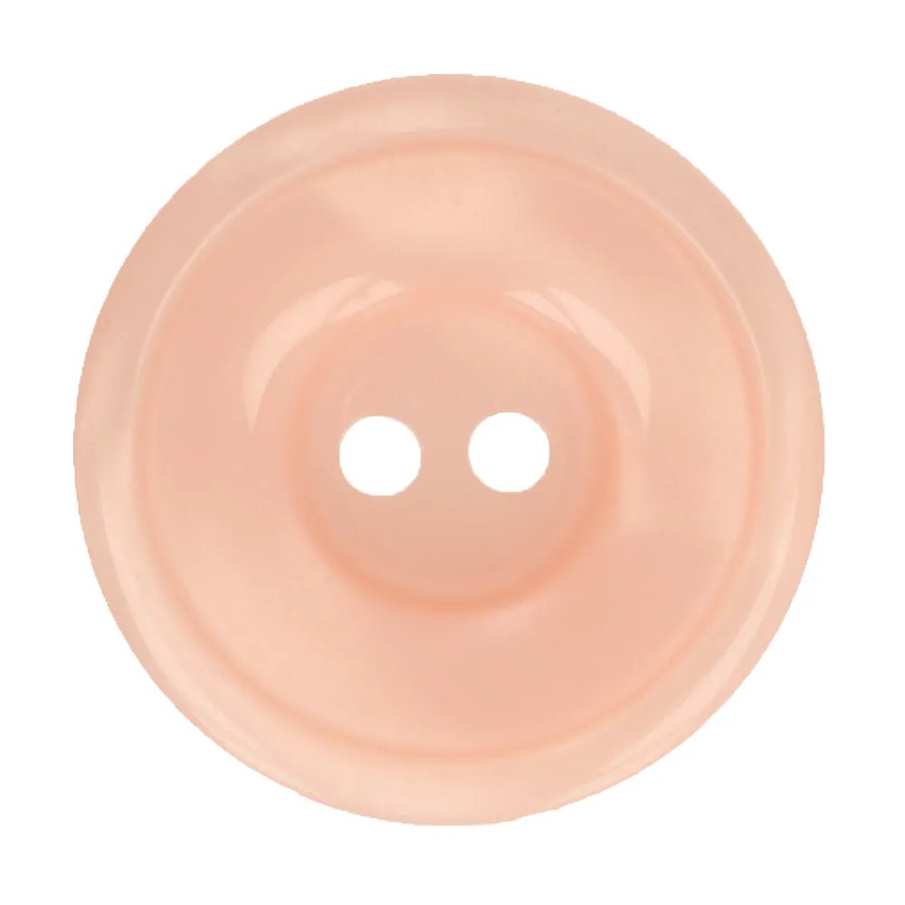 Boutons italiens en plastique 17,5 mm - rose saumon
