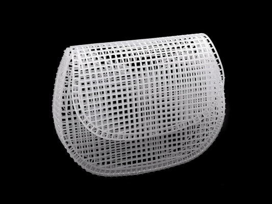 Plastic canvas for making a bag | 19 × 15 × 4 cm