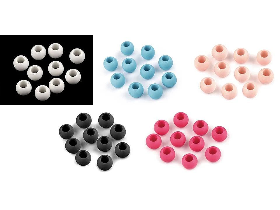 alt
Matte plastic beads 10x12 cm|20 pcs.|assorted colors