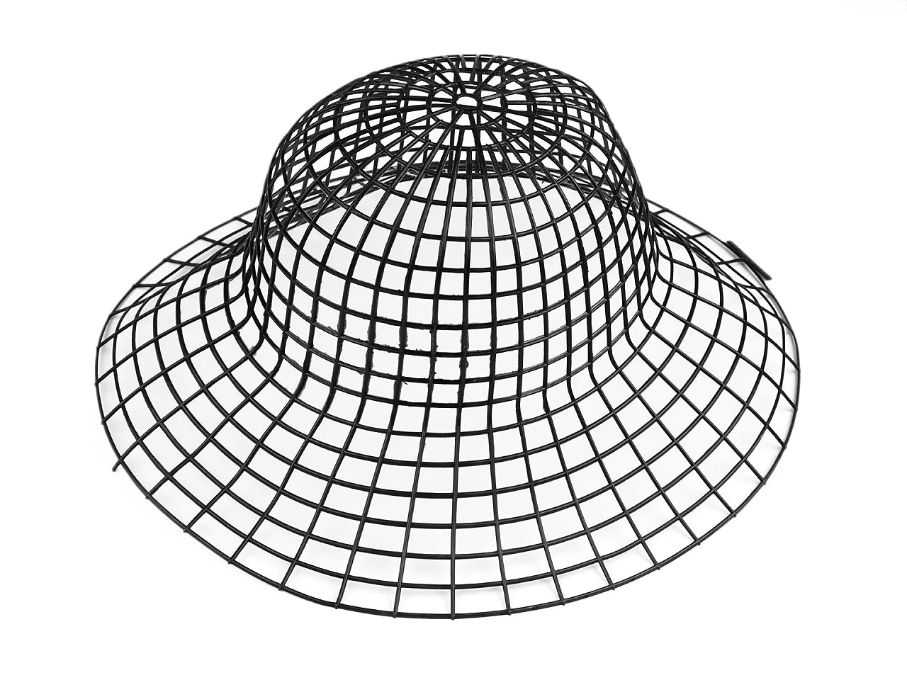 Image of a plastic base for making hats – available at Šarlotes audumi