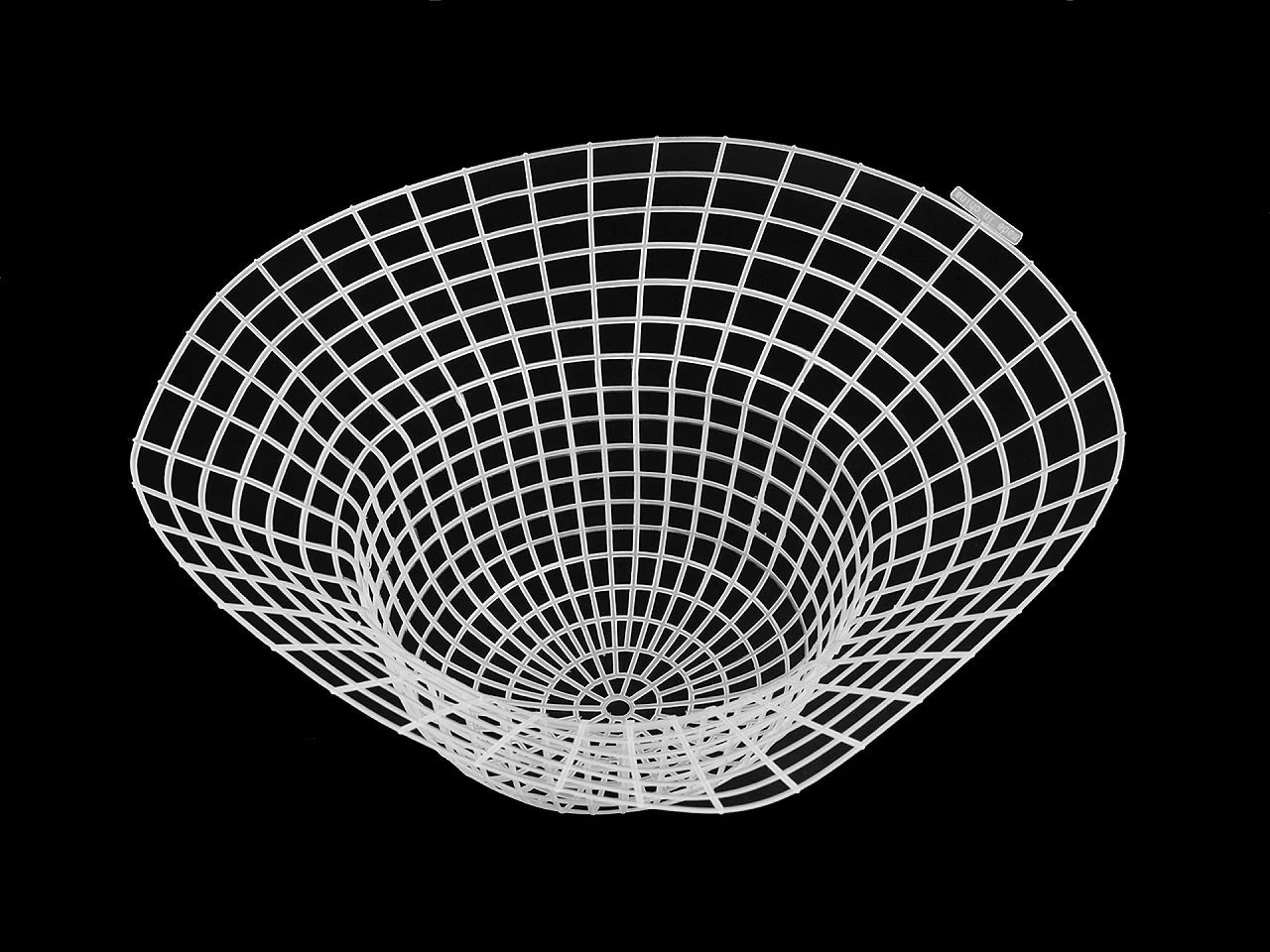 Plastic base for making hats | Diameter 35 cm | Height 26 cm