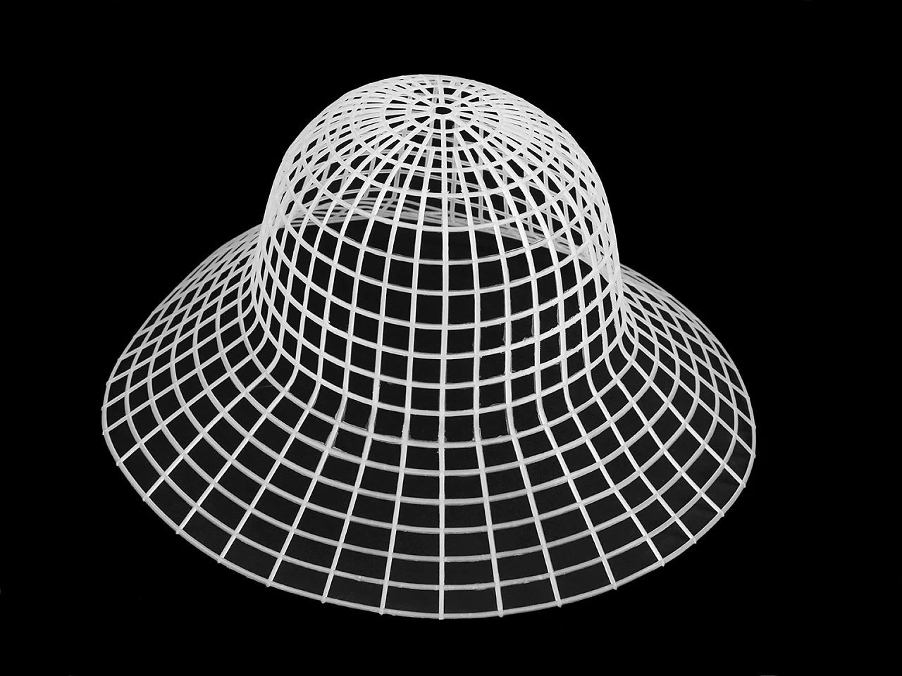 Plastic base for making hats | Diameter 35 cm | Height 26 cm