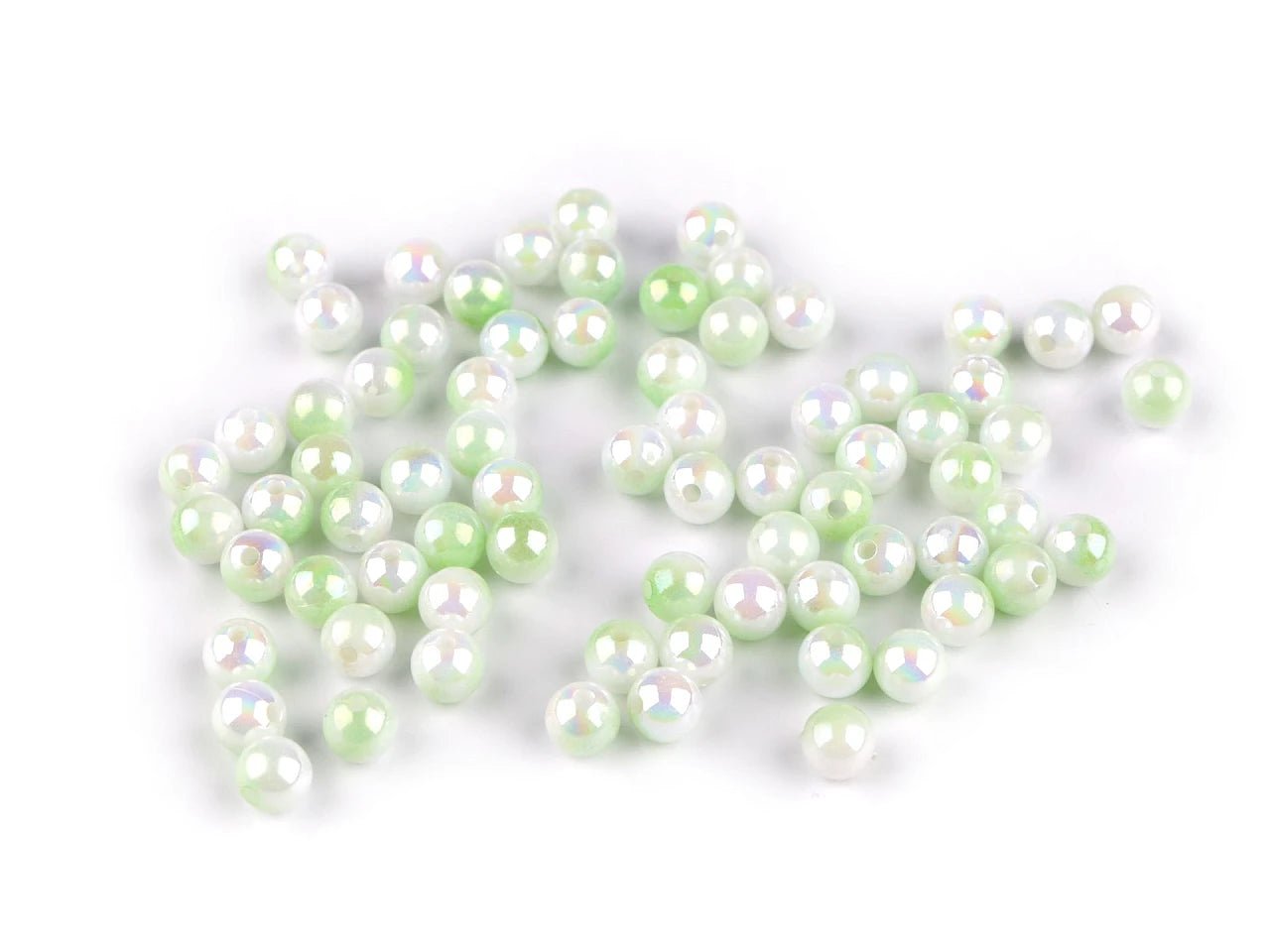 alt
Image of plastic beads with pearlescent effect Ø8 mm 20 g| assorted shades – available at Šarlotes audumi