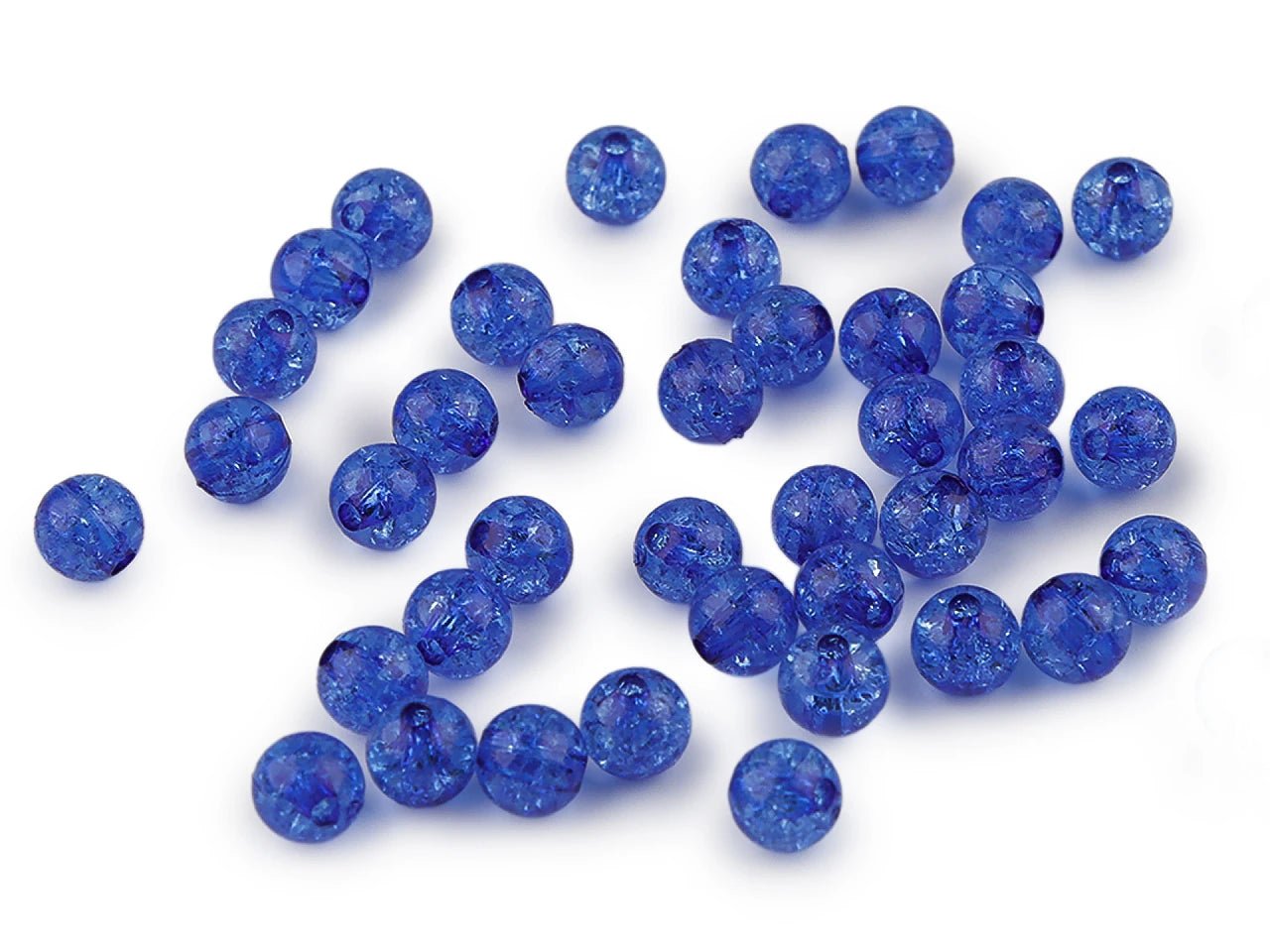 Plastic beads Ø8 mm 30 g| assorted shades