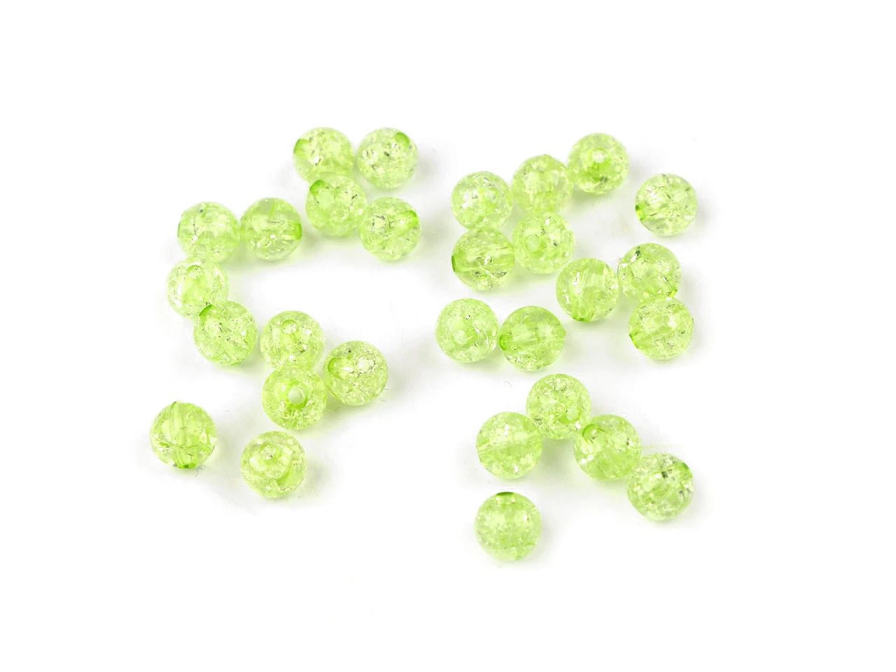 Plastic beads Ø8 mm 30 g| assorted shades