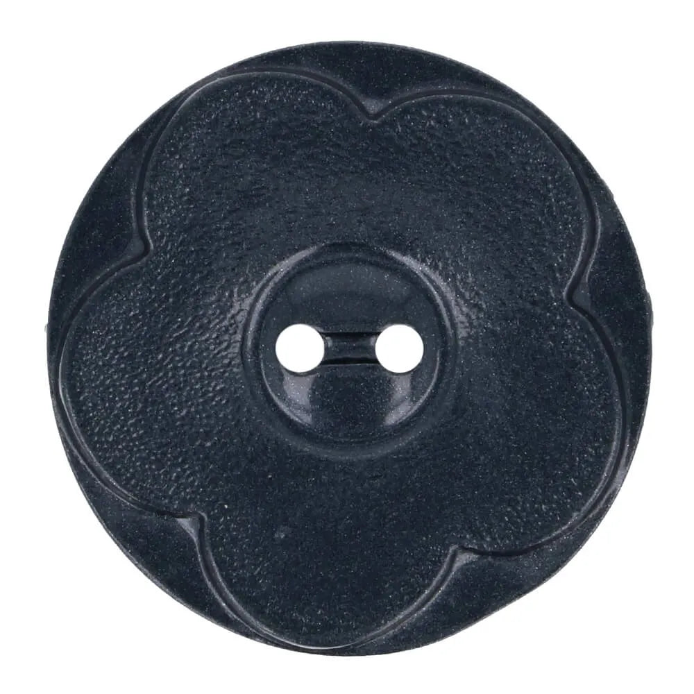 Plastmasas poga 44 mm - melna