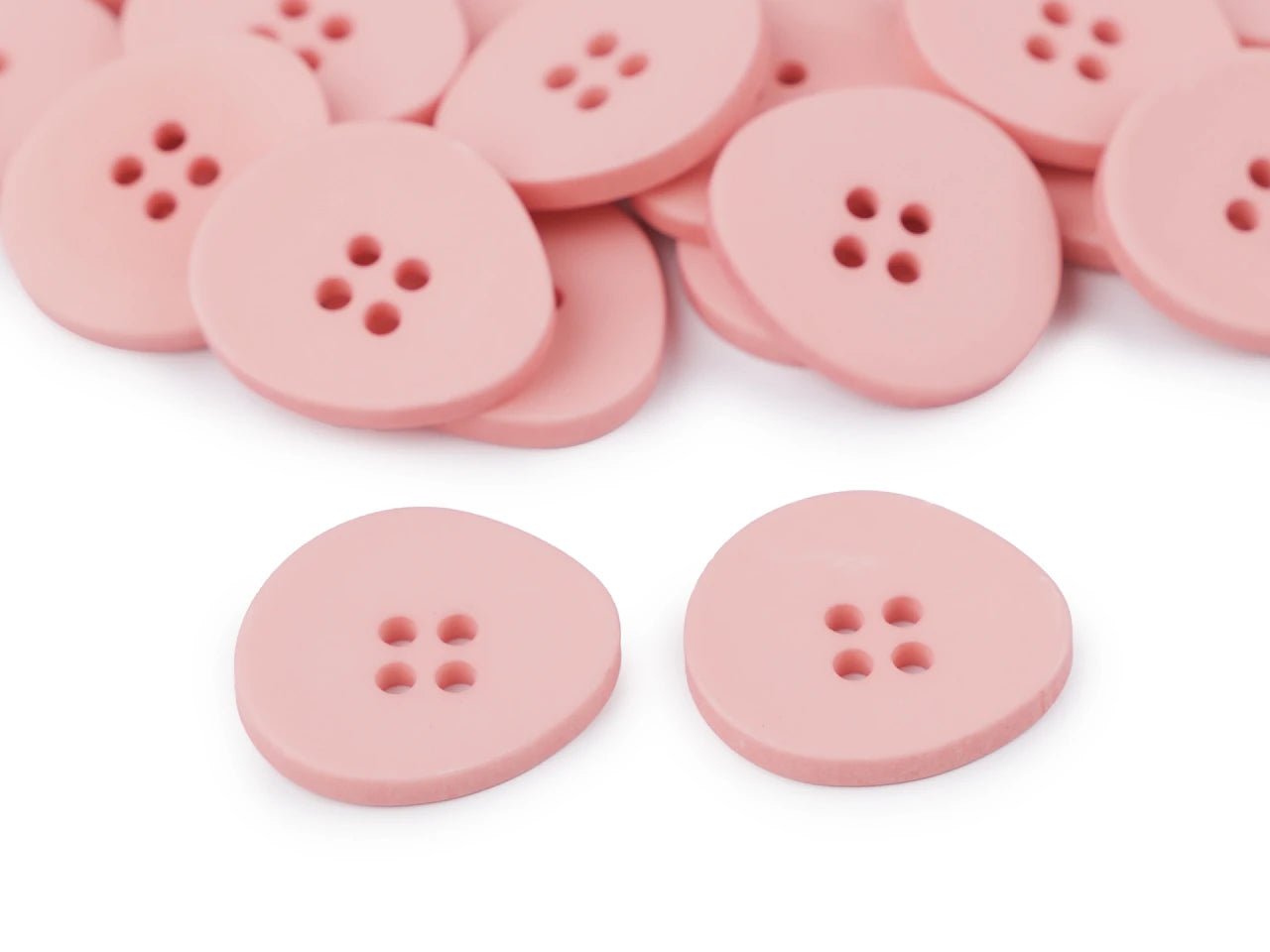 Image with plastic buttons 20 mm|various shades – available at Šarlotes audumi