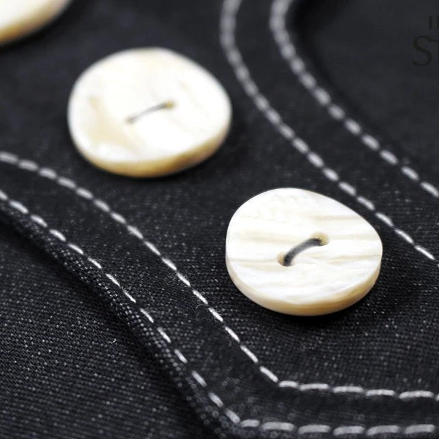 Plastic buttons with 2 holes | various sizes 15.5; 17.8; 20 mm