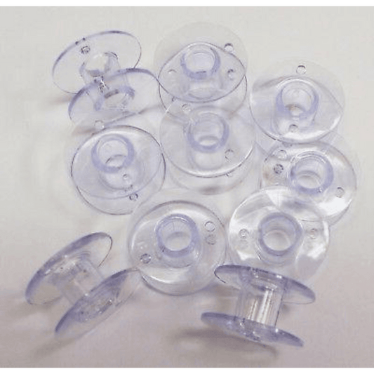 Image of plastic bobbin for Singer sewing machines Ø 19 mm - set of 3 pcs – available at Šarlotes audumi