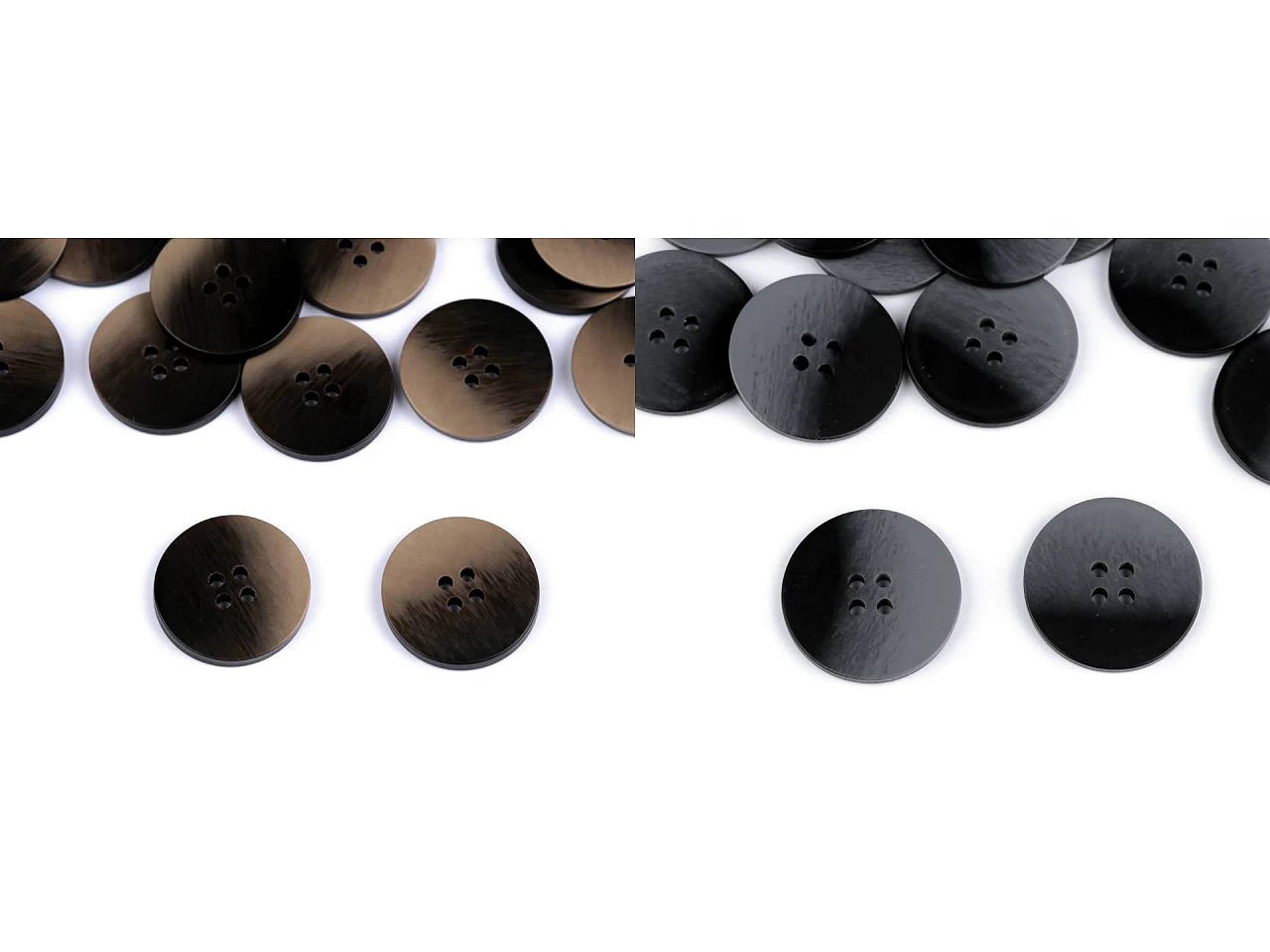 alt
Image with buttons with an ombré effect, elegant color gradient design, Ø 21 mm - 28 mm – available at Šarlotes audumi