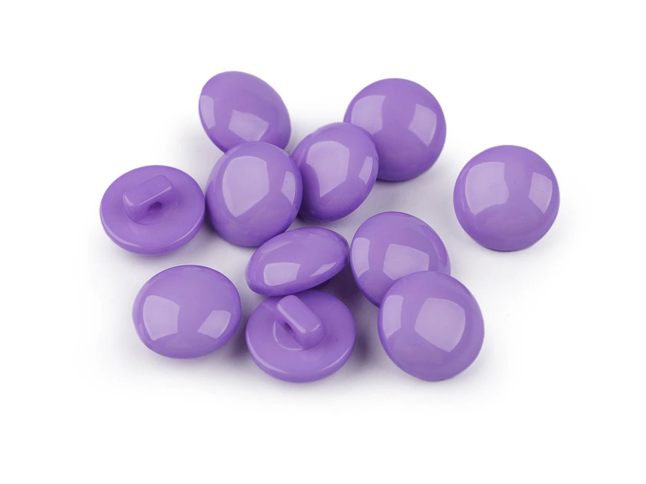 Bouton sur pied 12.5 mm - lilas