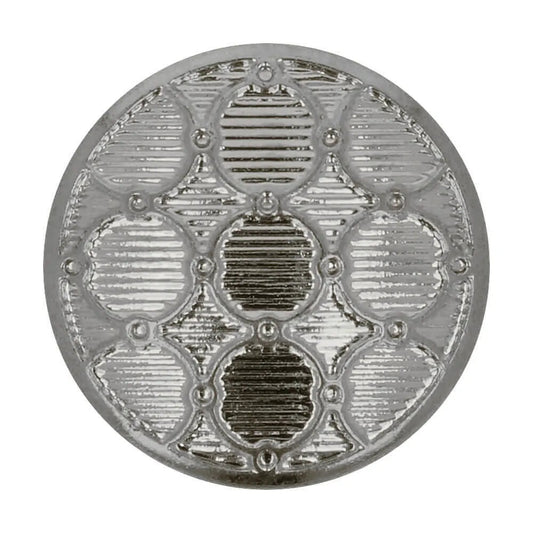 Bouton à queue 15 mm, argenté – disponible chez Šarlotes audumi