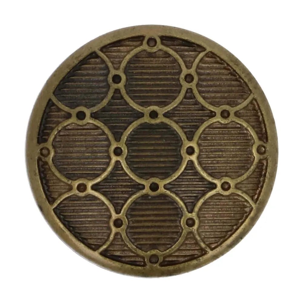 Bouton à queue 15 mm - doré, disponible chez Šarlotes audumi
