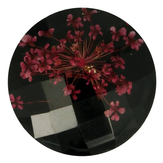 alt
34 mm button on a stem - floral motif