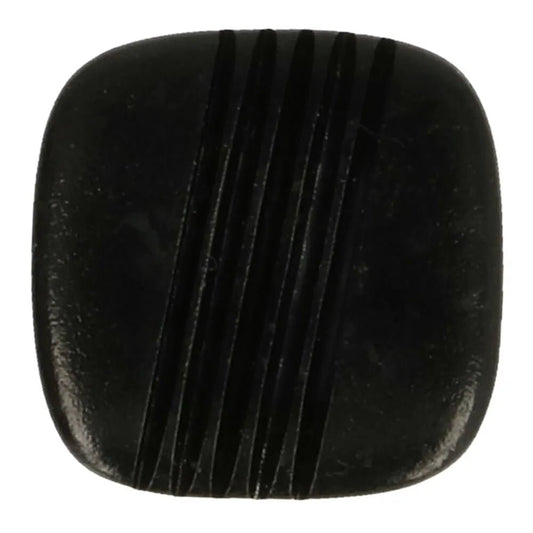 Shank button 9.4 mm - black