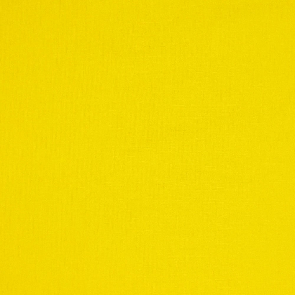 Tissu premium 100 % coton jaune 125 g/m²