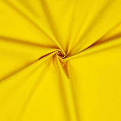 Tissu premium 100 % coton-jaune 125 g/m²