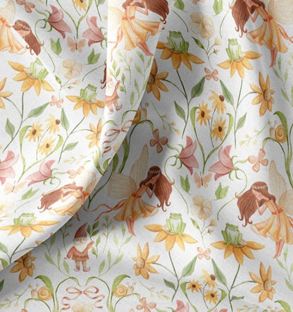 Premium 100% cotton fabric - fairies 115 g/m² – available at Charlotte's Fabrics