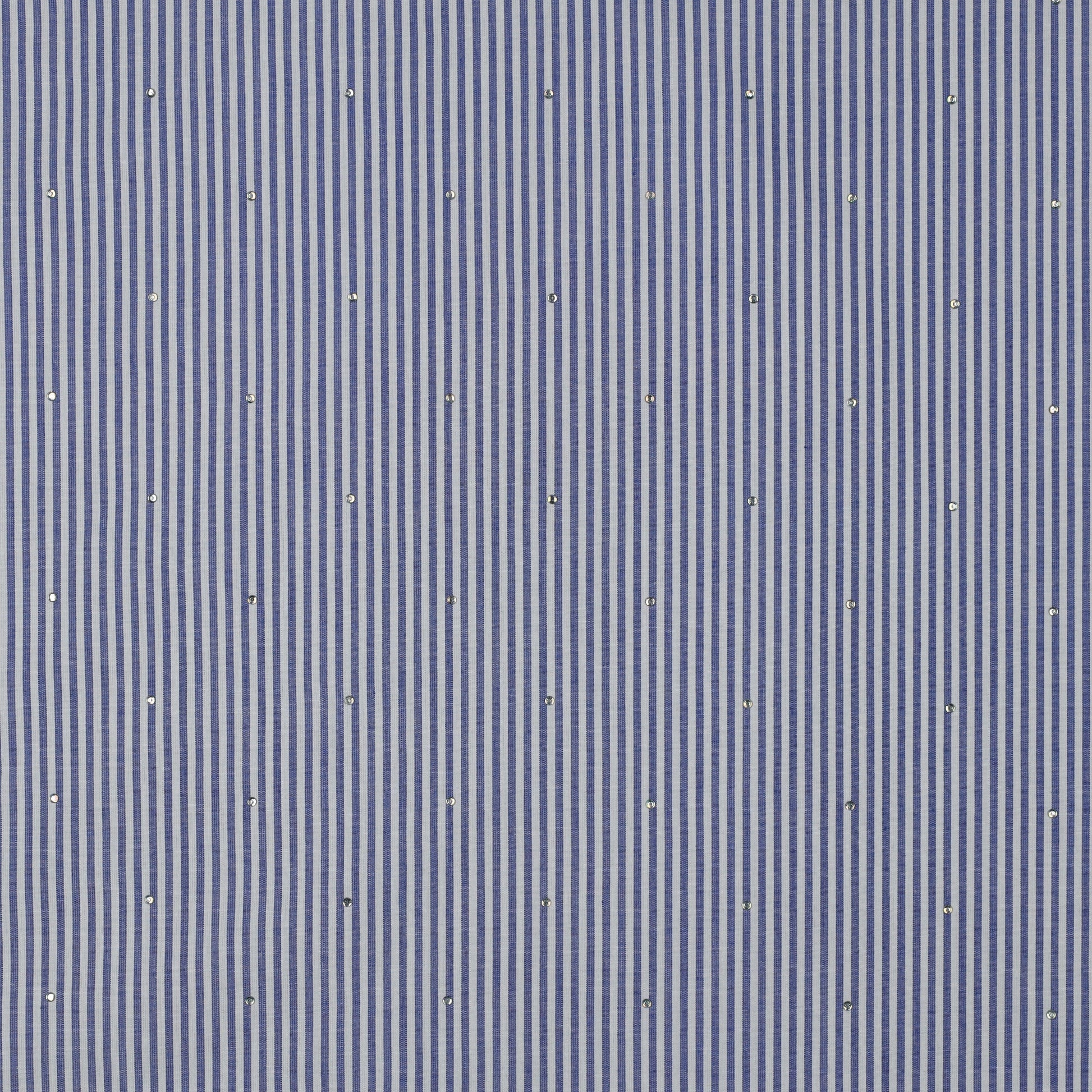 Image d’un tissu Premium 100 % coton à lignes de cristaux, 115 g/m² – disponible chez Šarlotes audumi
