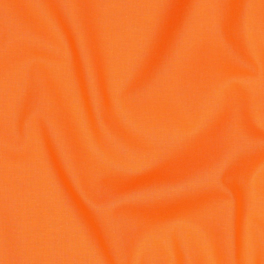 Tissu premium 100 % coton - orange 125 g/m²