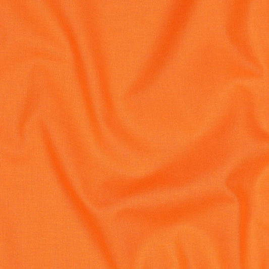 Premium 100 % puuvillakangas - oranssi 125 g/m²
