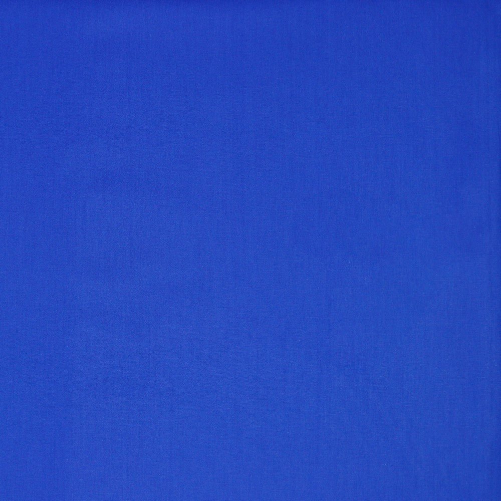 Tissu premium 100 % coton - bleu bleuet 125 g/m²