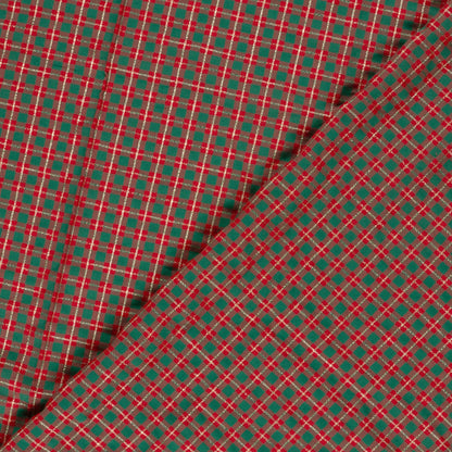 Kuva Premium 100 % puuvillakankaasta – skotlantilainen ruutukuosi kullanvärisin yksityiskohdin 120 g/m² – saatavilla verkossa Charlotte's Fabrics