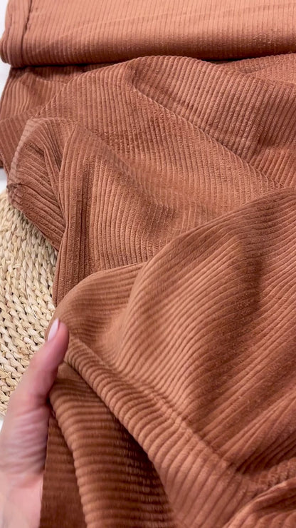 Baumwollsamt - Himmelblau 280 g/m²